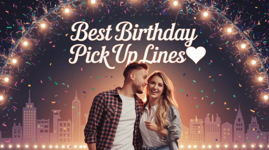 Best Birthday Pick Up Lines