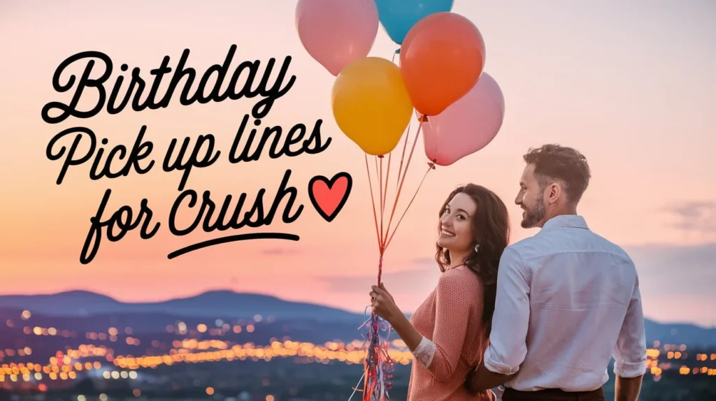 Birthday Pick Up Lines for Crush