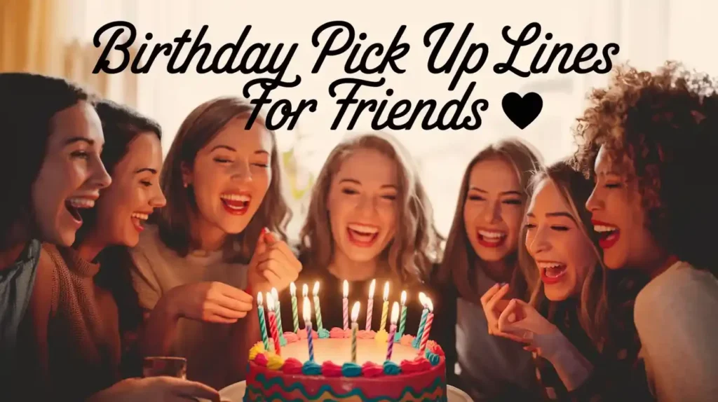 Birthday Pick Up Lines For Friends