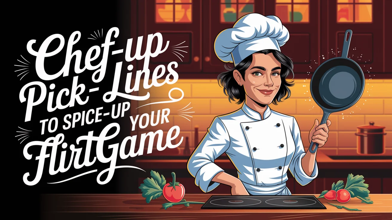 Chef Pick-Up Lines to Spice Up Your Flirt Game