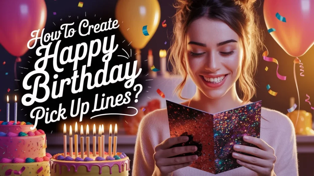 How to Create Happy Birthday Pick Up Lines