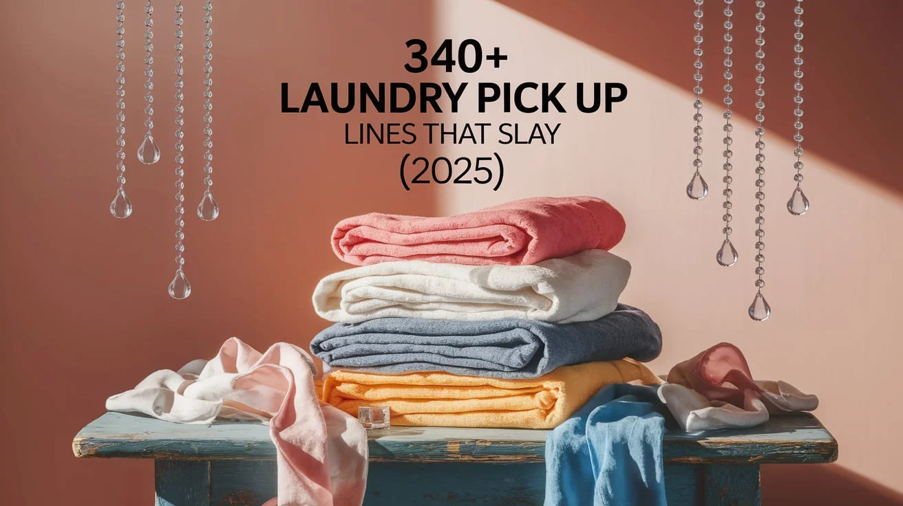 Laundry Pick Up Lines