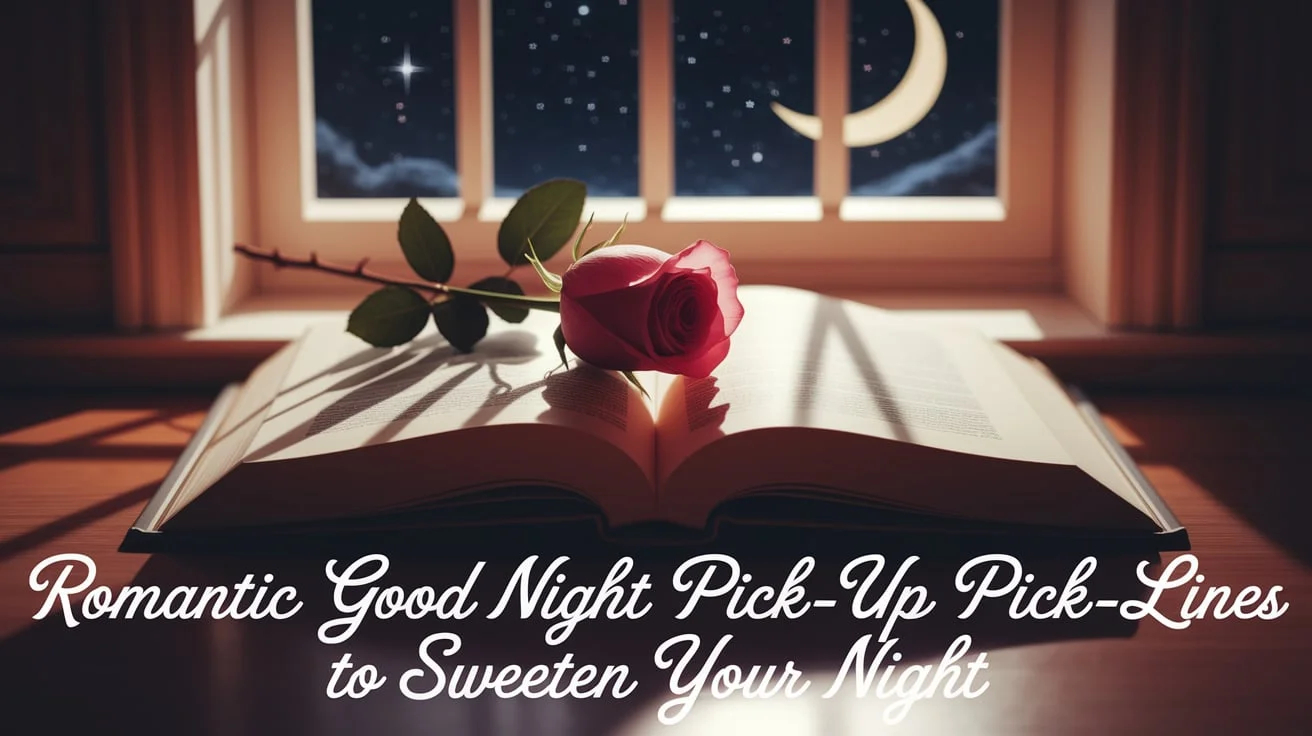 Romantic Good Night Pick Up Lines to Sweeten Your Night