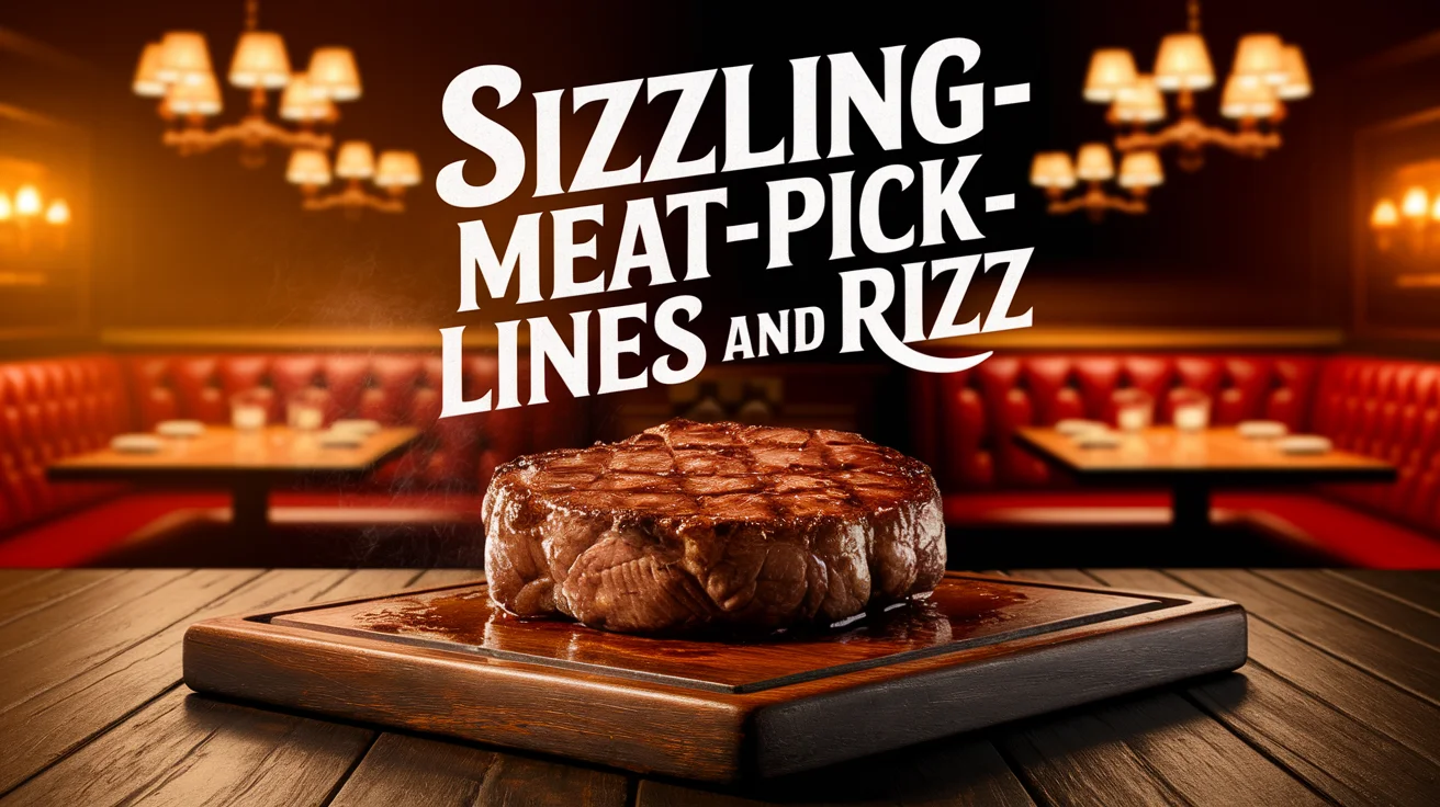 Sizzling Meat Pick Up Lines & Rizz