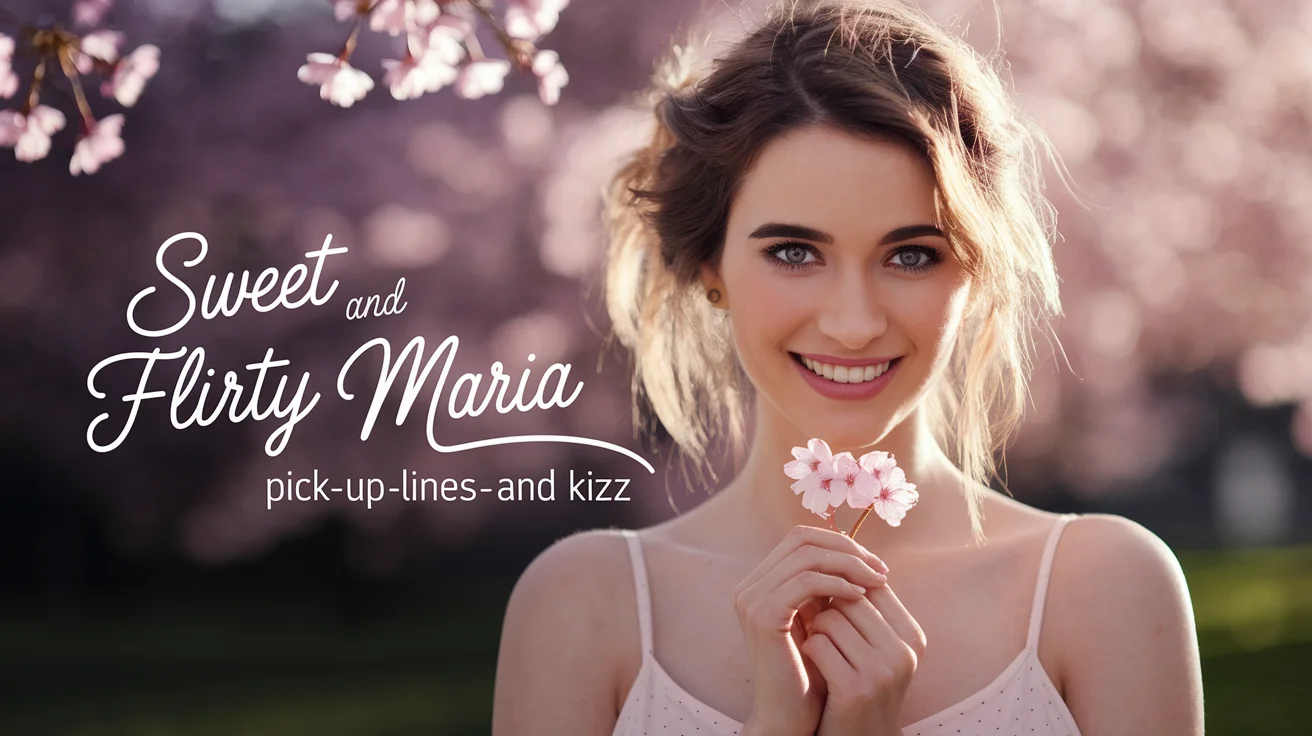 Sweet & Flirty Maria Pick Up Lines & Rizz
