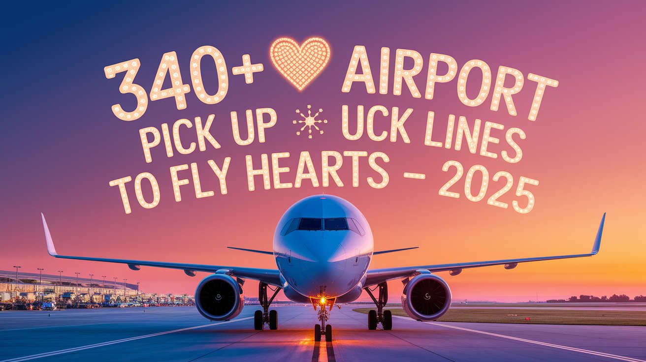 Airport Pick Up Lines to Fly Hearts