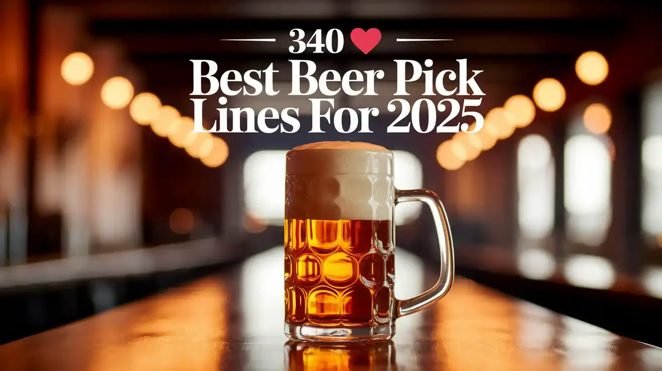 Best Beer Pick Up Lines