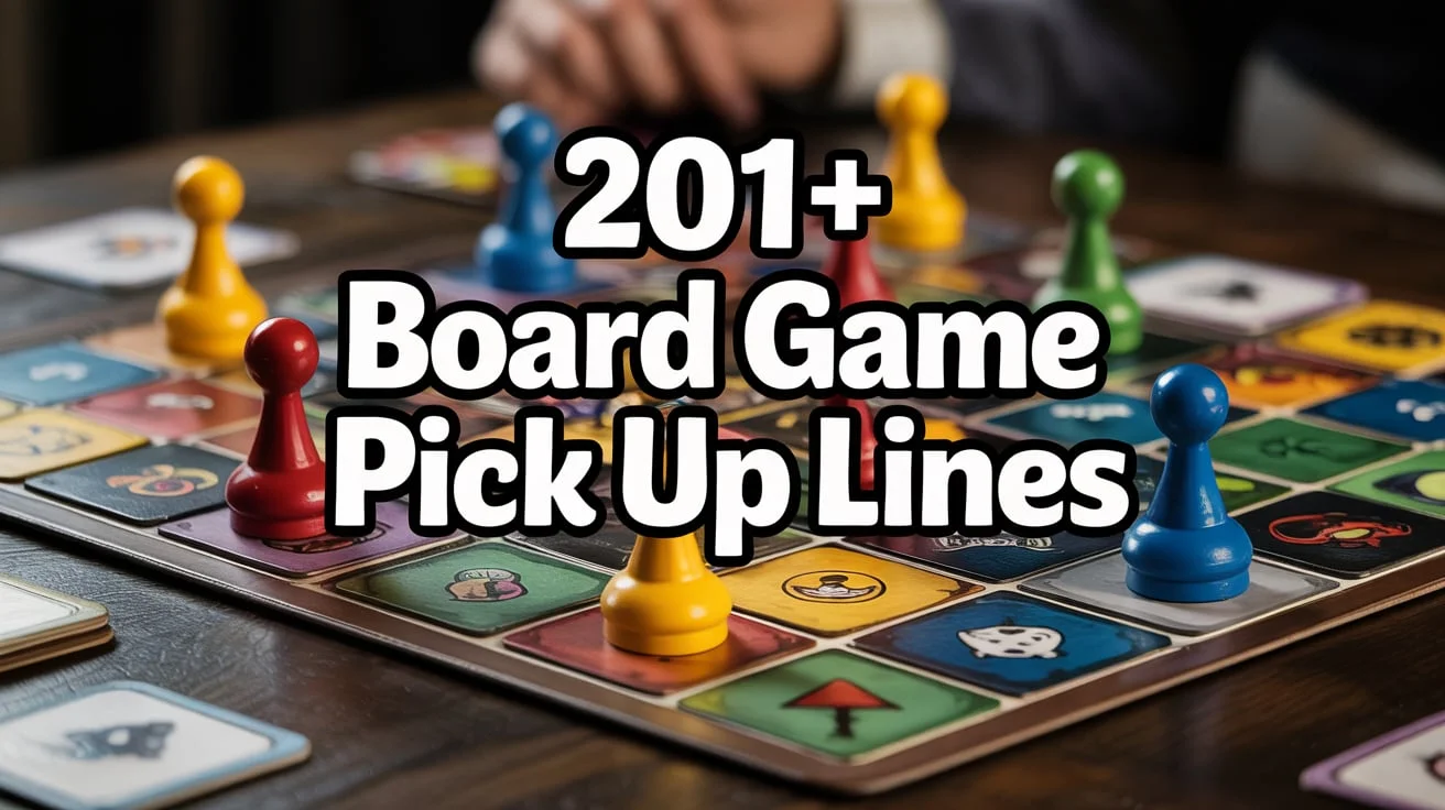 Board Game Pick Up Lines
