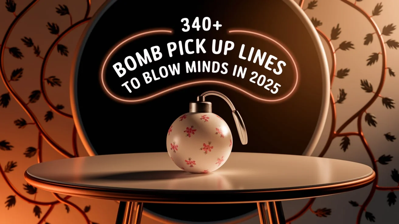 Bomb Pick Up Lines