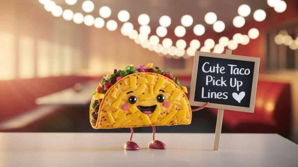 Cute Taco Pick Up Lines 