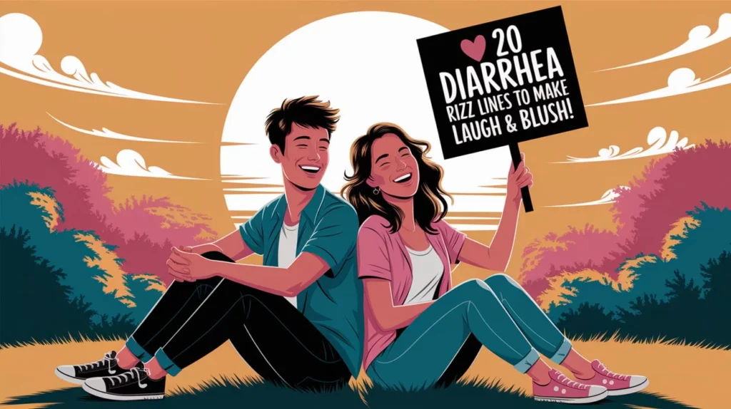 Diarrhea Rizz Lines To Make Them Laugh Blush