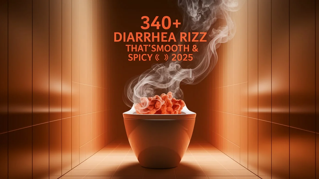 Diarrhea Rizz That’s Smooth Spicy