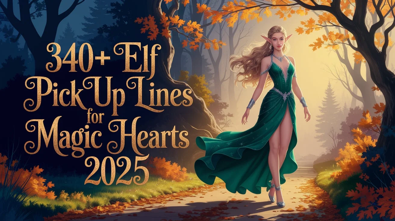 Elf Pick Up Lines