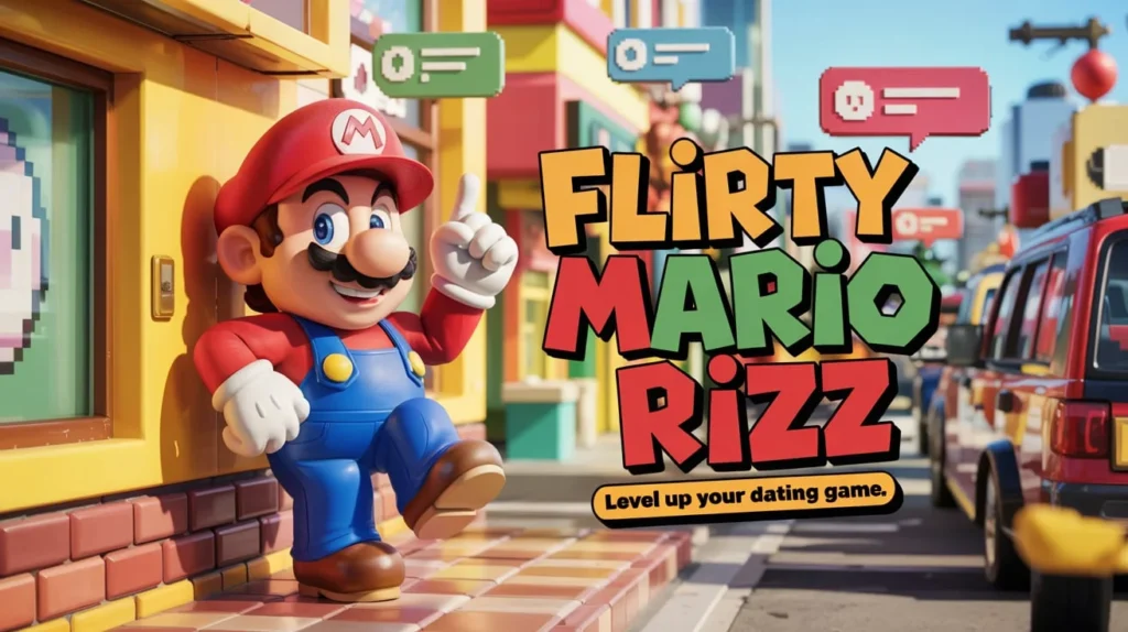Flirty Mario Rizz for Dating Apps & Chats