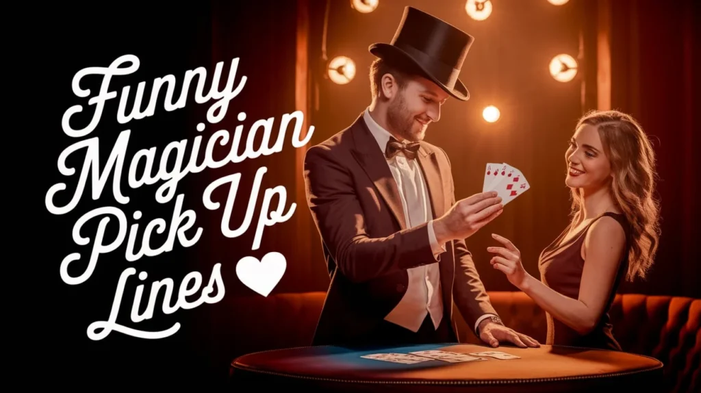 Funny Magician Pick Up Lines