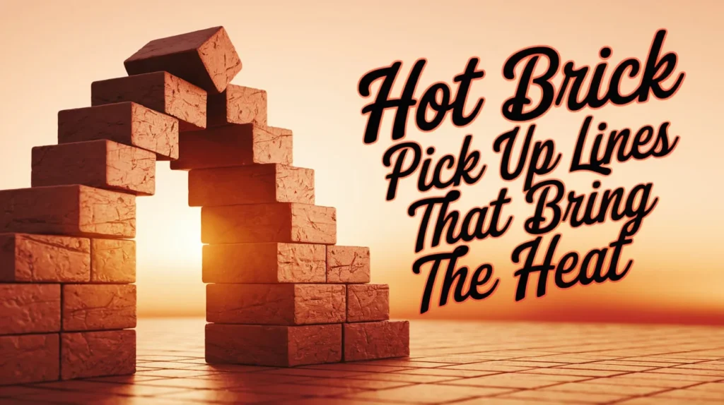 Hot Brick Pick Up Lines That Bring the Heat