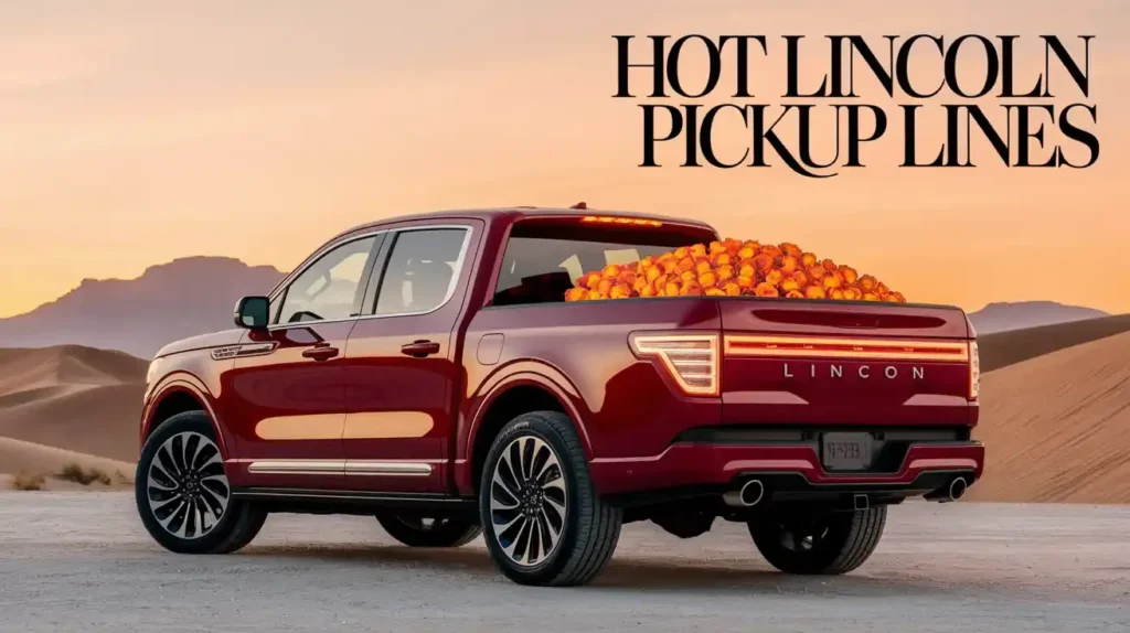 Hot Lincoln Pick Up Lines