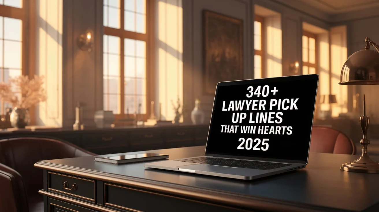 Lawyer Pick Up Lines