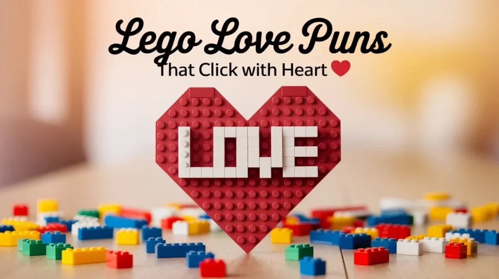 LEGO Love Puns That Click With Heart