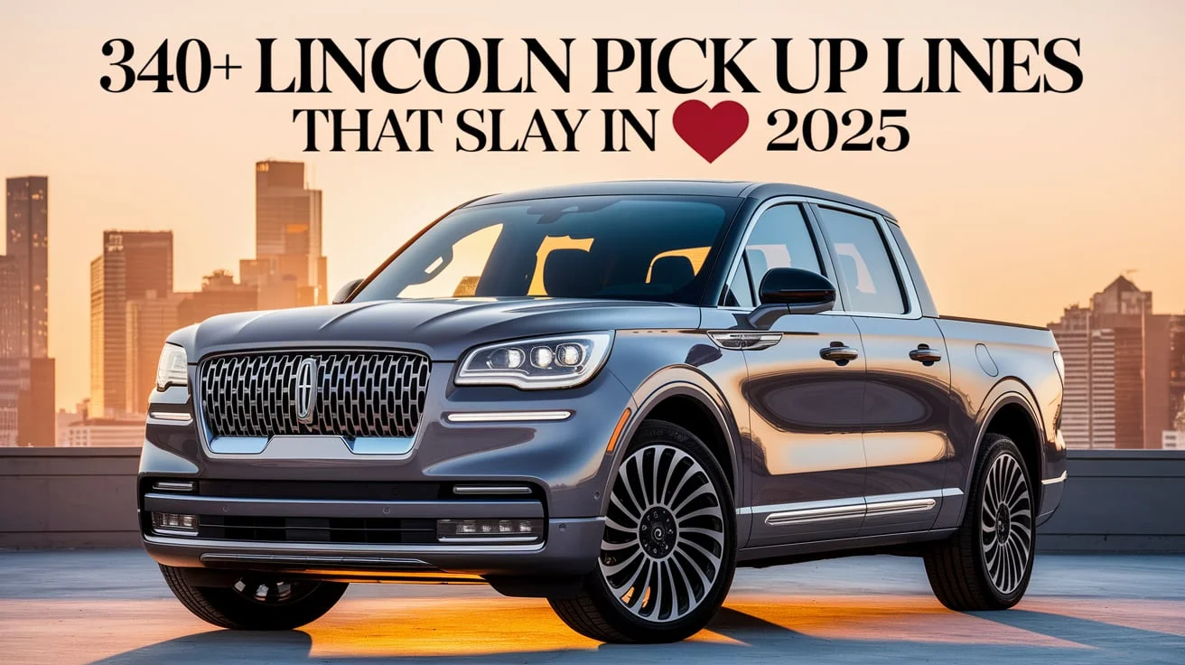 Lincoln Pick Up Lines