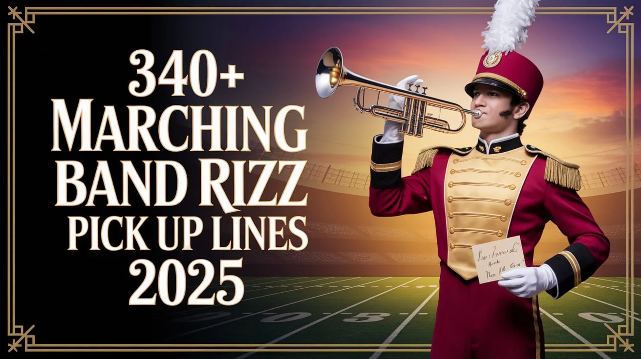 Marching Pick Up Lines