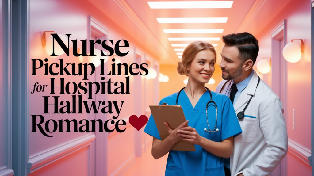 Nurse Pickup Lines for Hospital Hallway Romance