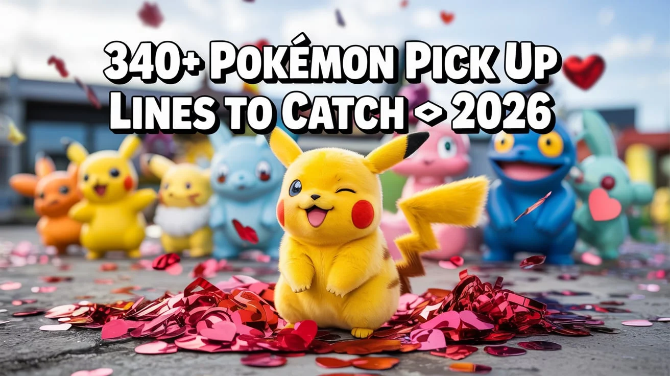 Pokémon Pick Up Lines to Catch