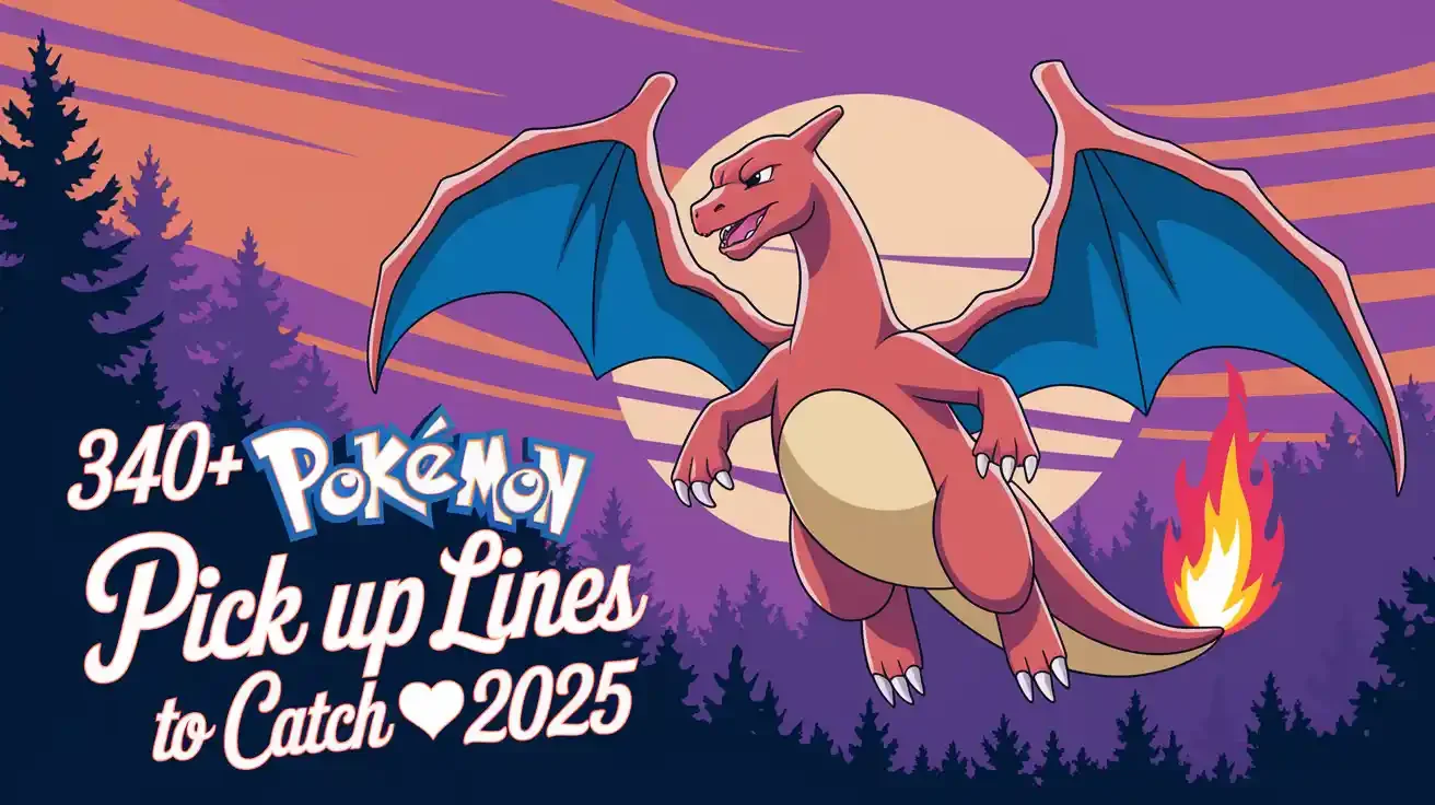 Pokémon Pick Up Lines