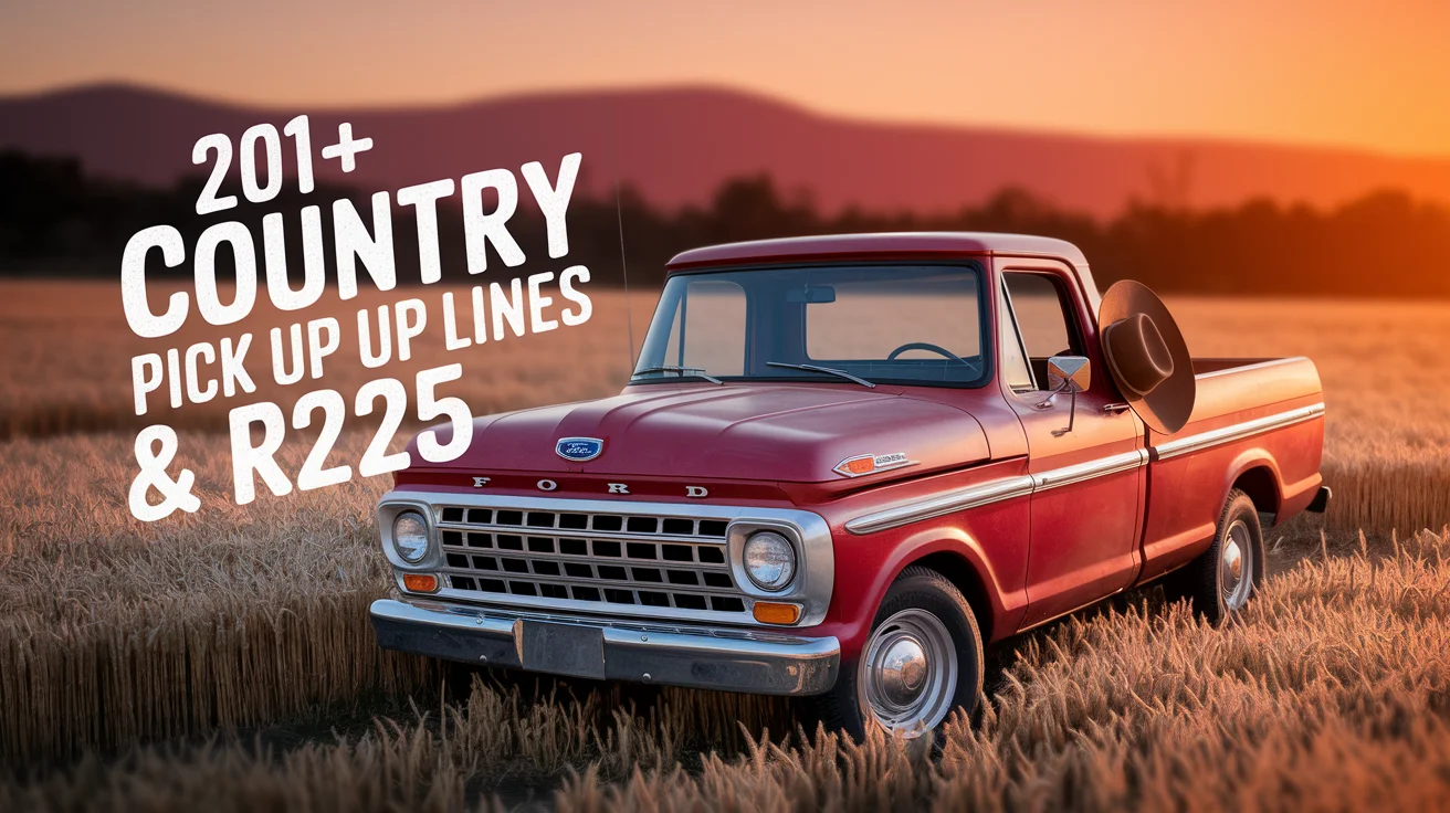 Best Country Pick Up Lines & Rizz