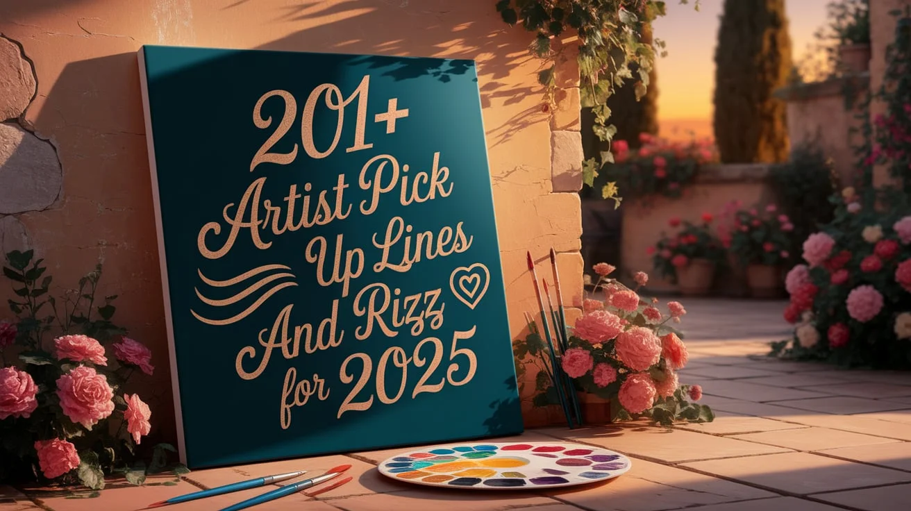 Artist Pick Up Lines And Rizz