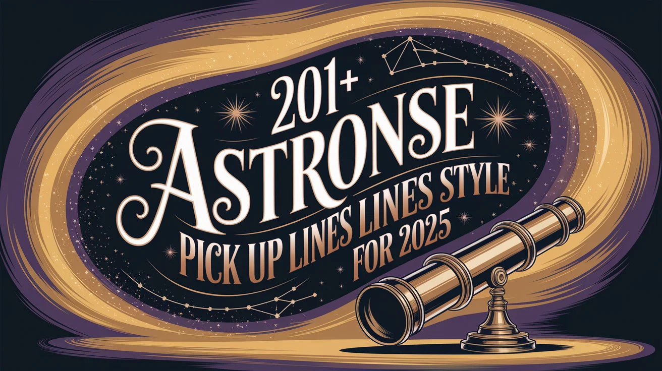 Astrology Pick Up Lines & Rizz