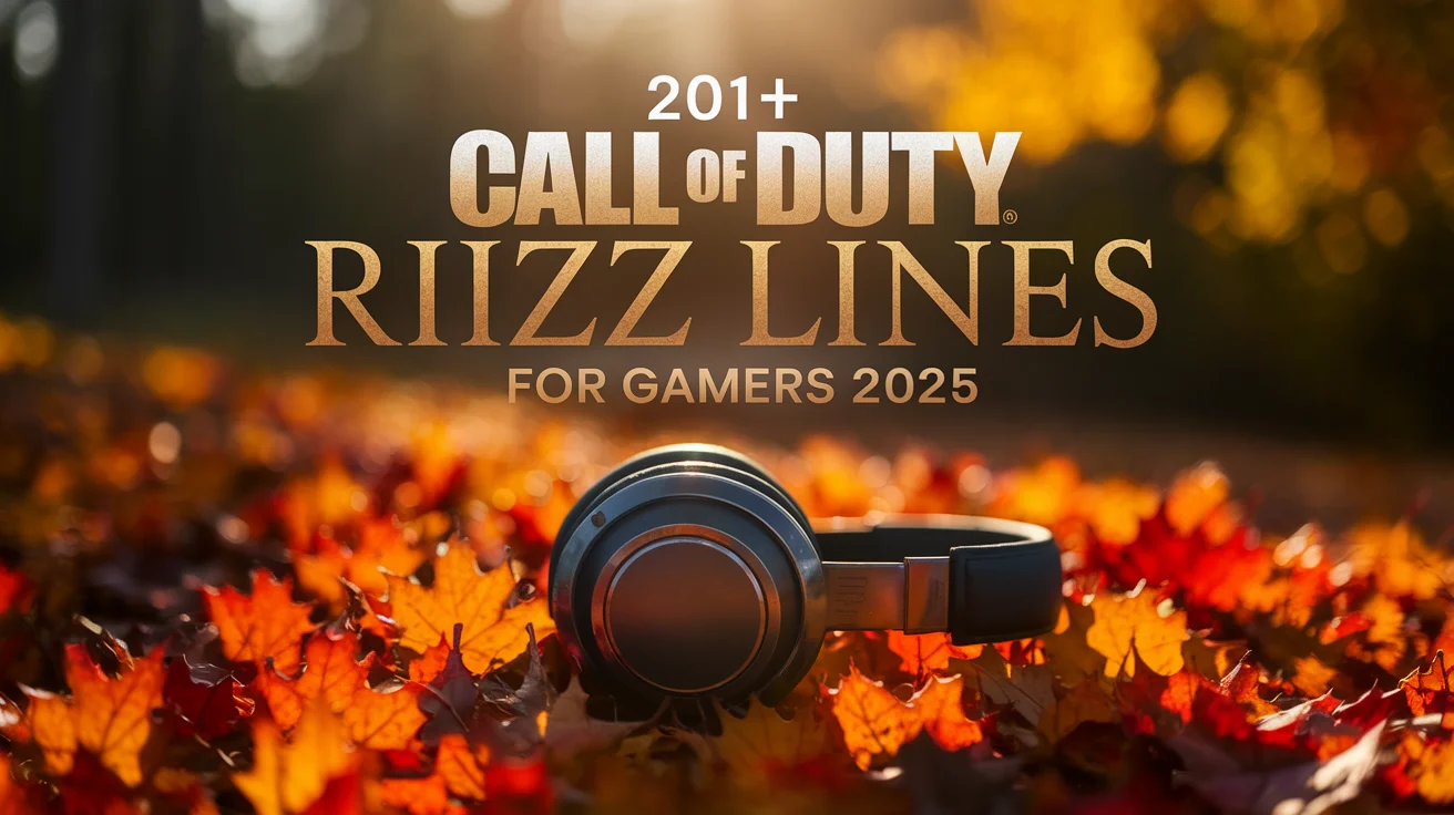 Call of Duty Rizz Lines for Gamers