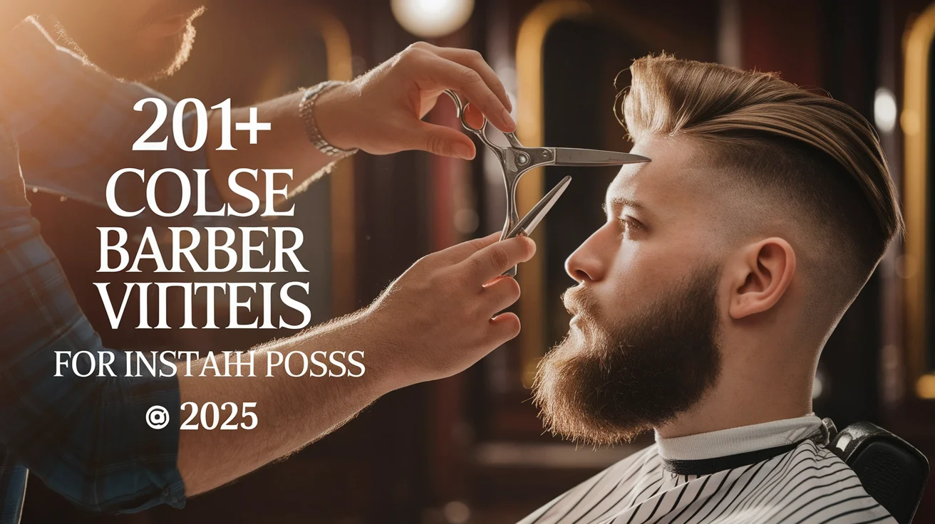Cool Barber Vibes For Instagram Posts