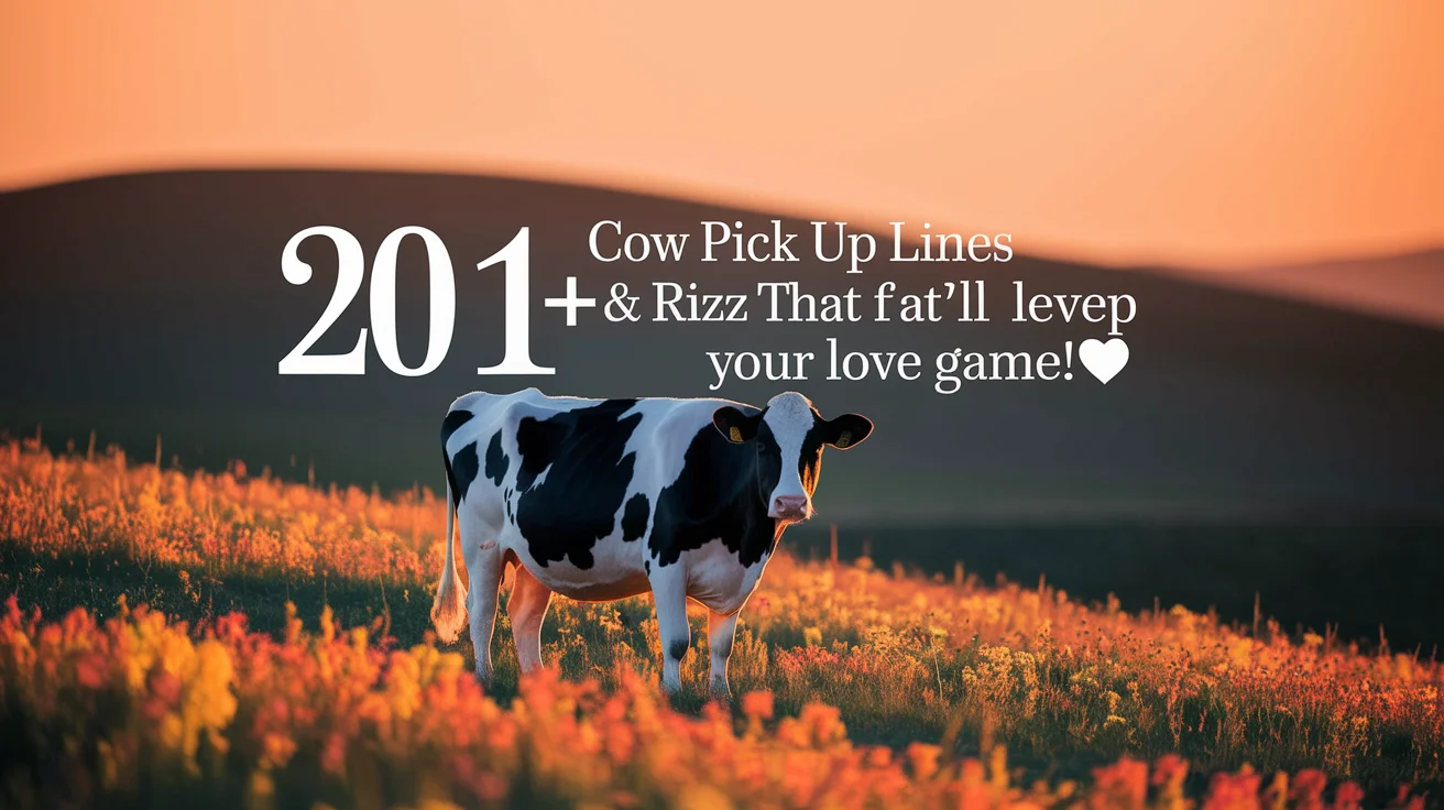 Cow Pick Up Lines & Rizz