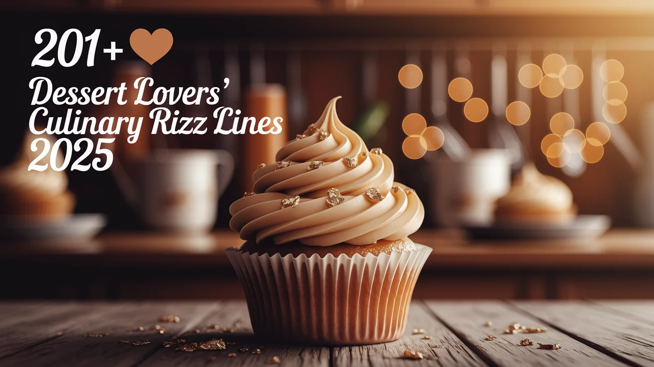 Dessert Lovers’ Culinary Rizz Lines