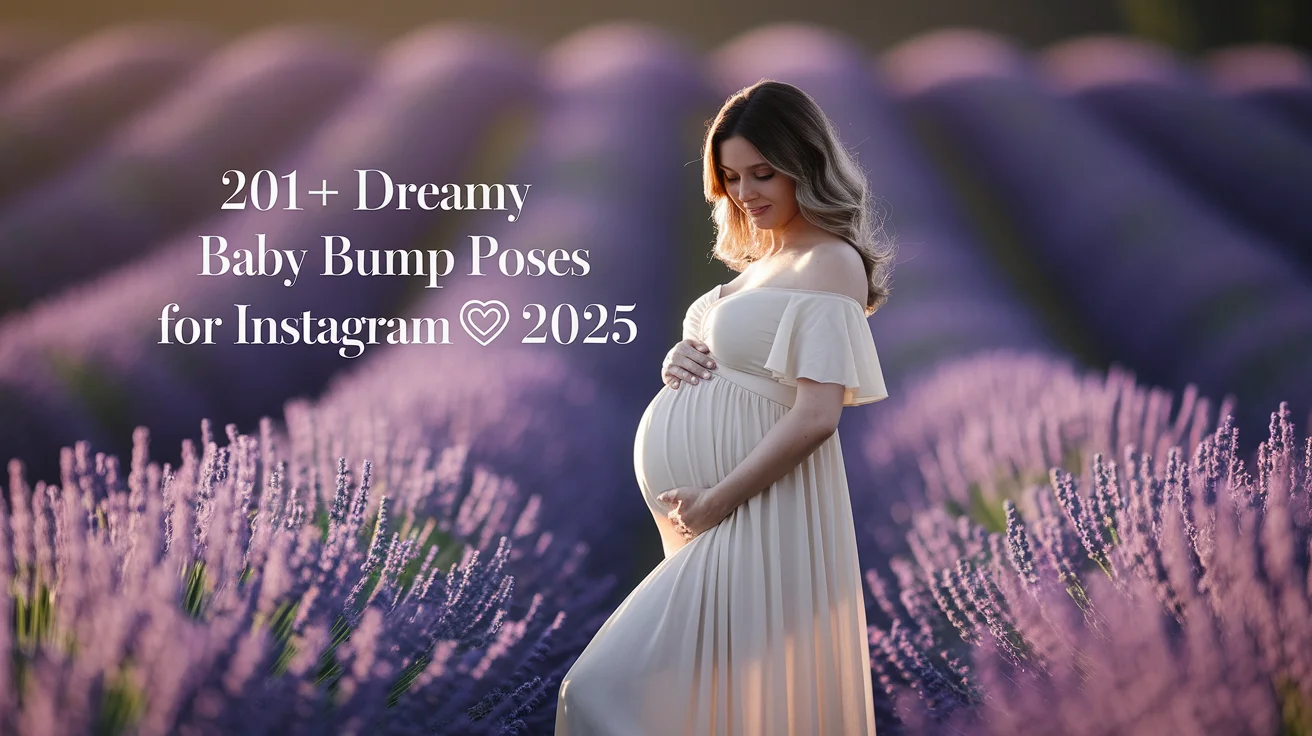Dreamy Baby Bump Poses For Instagram