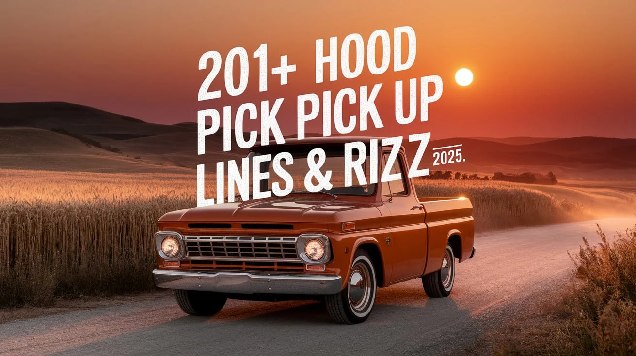 Hood Pick Up Lines & Rizz