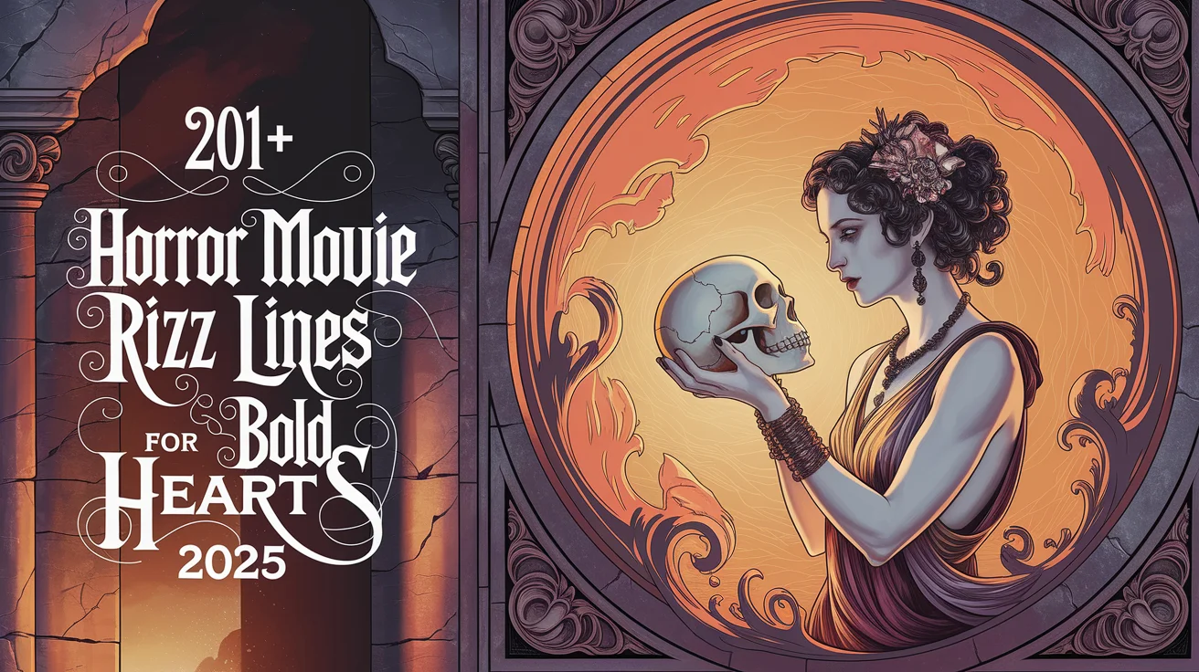 Horror Movie Rizz Lines for Bold Hearts