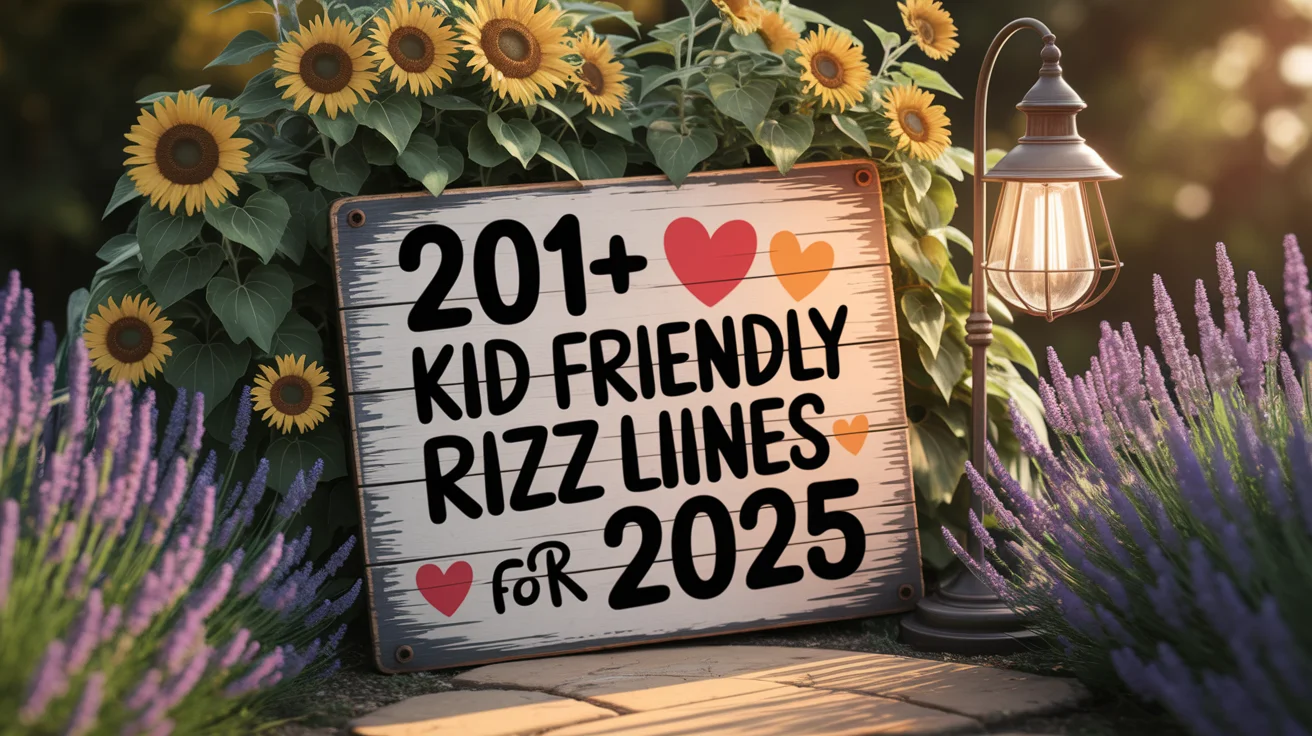 Kid Friendly Rizz Lines