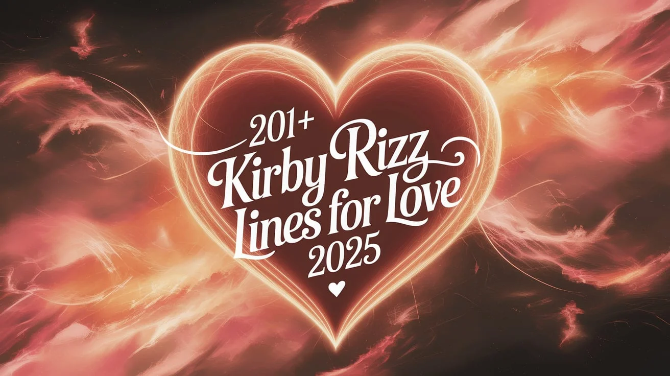 Kirby Rizz Lines for Love