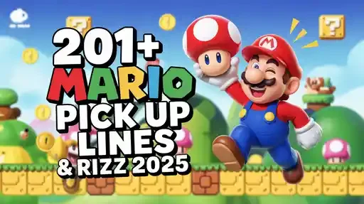 Mario Pick Up Lines & Rizz