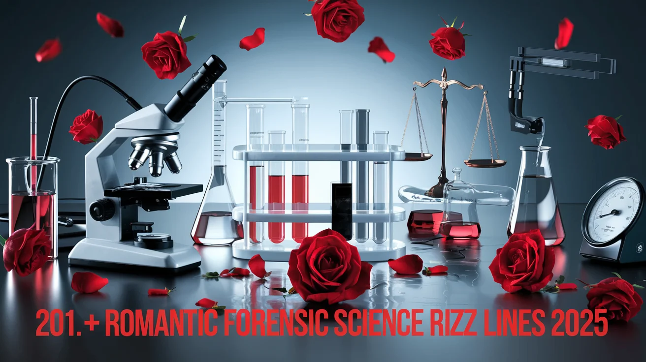 Romantic Forensic Science Rizz Lines