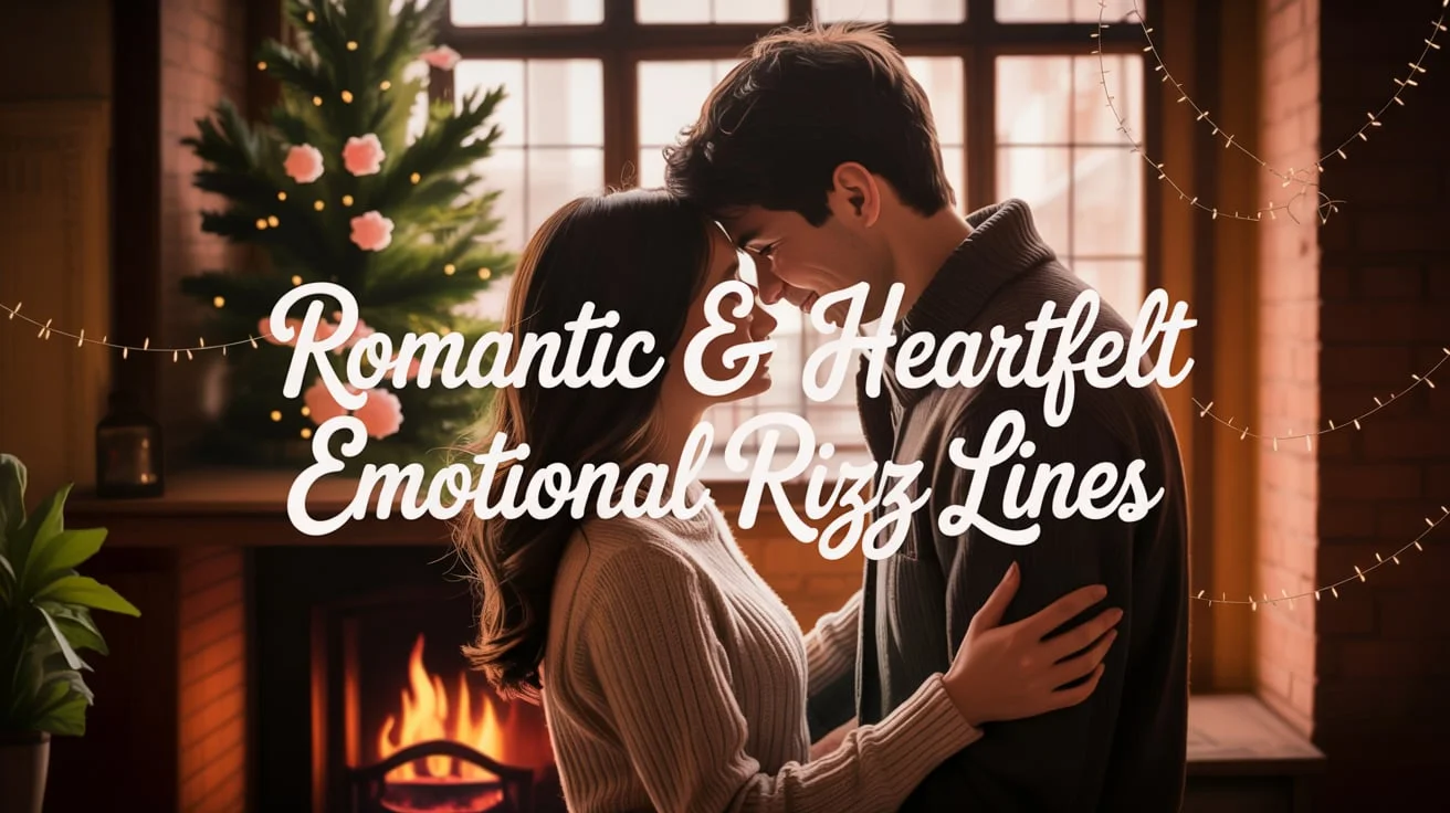 Romantic & Heartfelt Emotional Rizz Lines