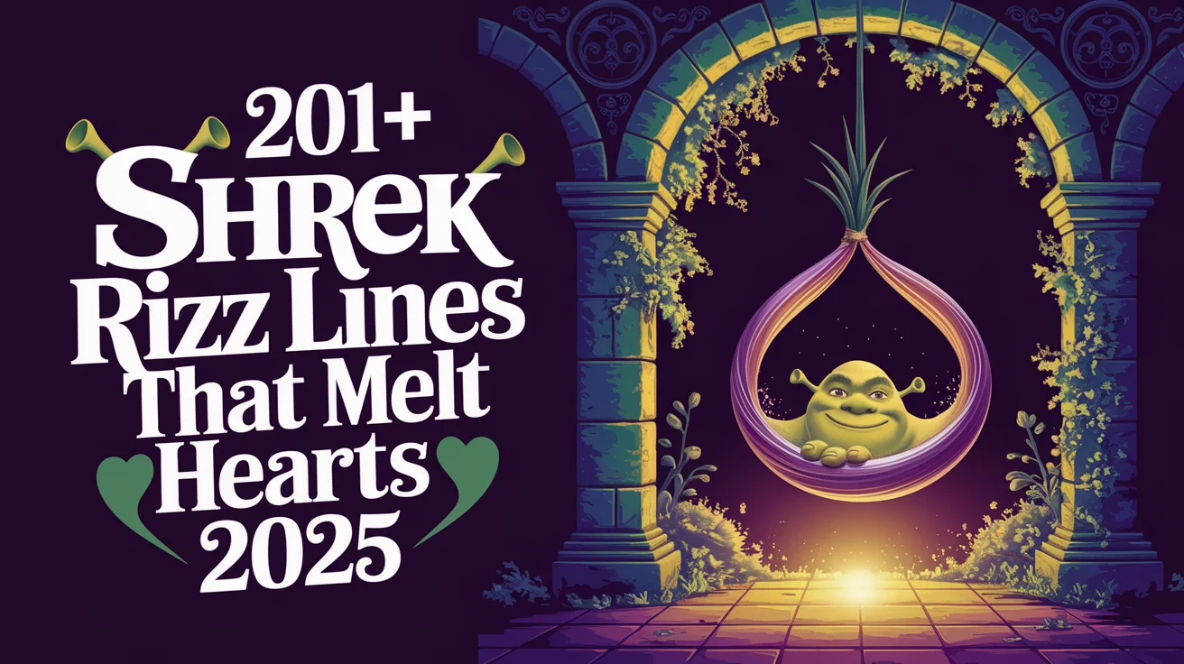Shrek Rizz Lines That Melt Hearts