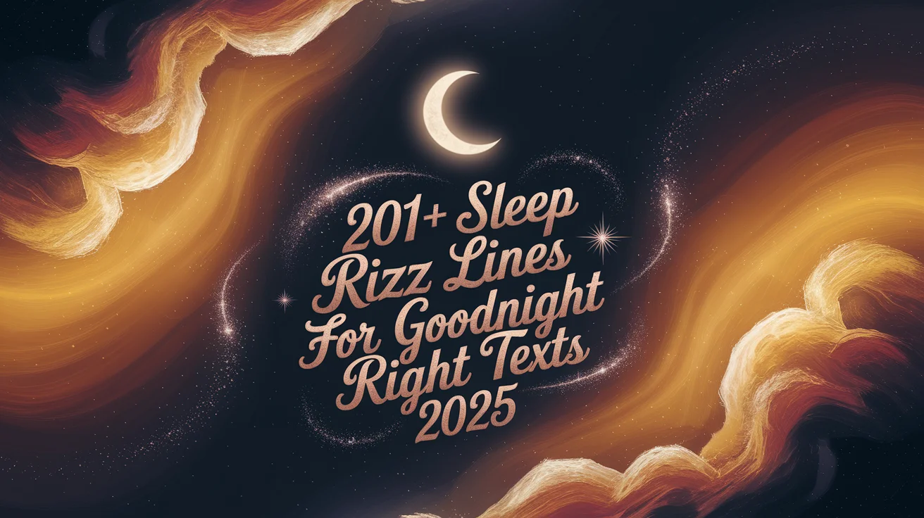 Sleep Rizz Lines for Goodnight Texts