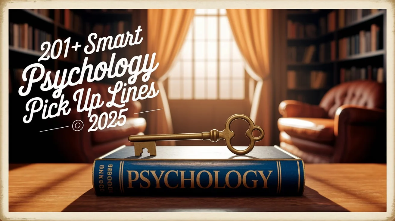 Smart Psychology Pick Up Lines