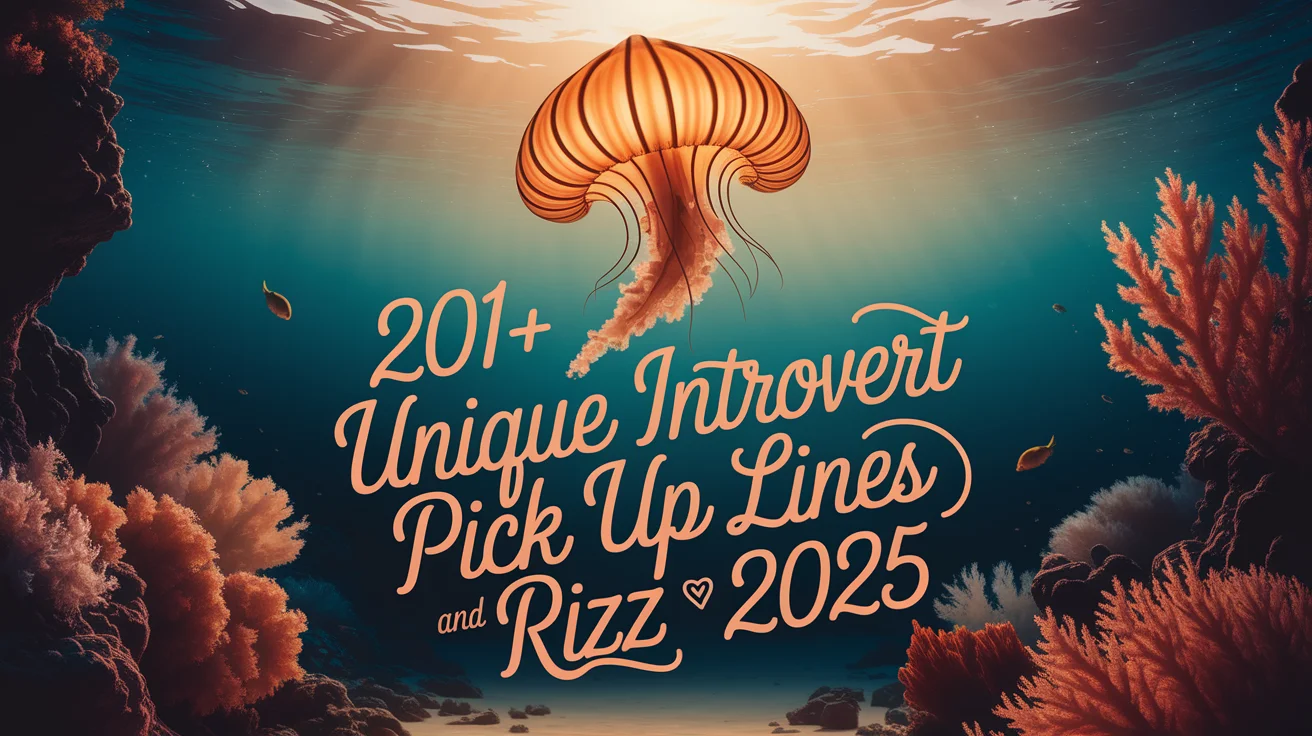 Unique Introvert Pick Up Lines and Rizz
