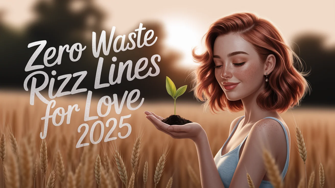 Zero Waste Rizz Lines for Love
