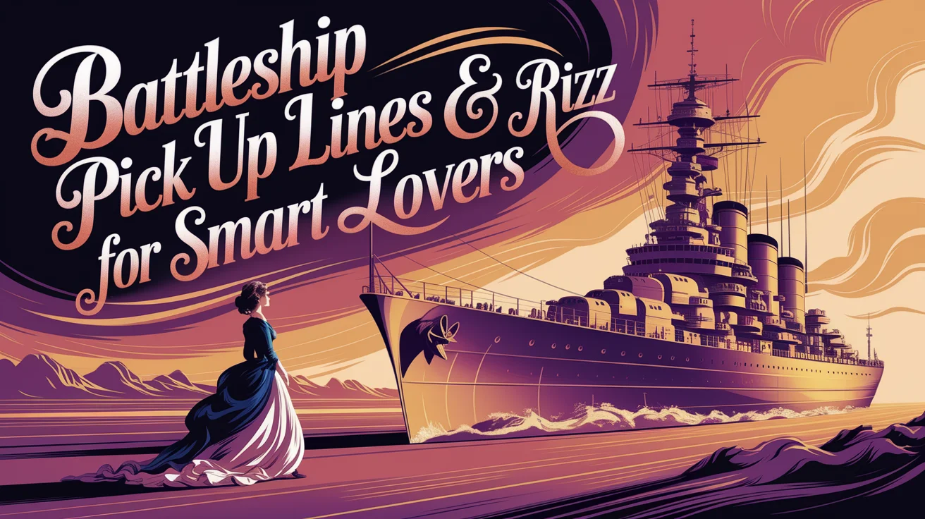 Battleship Pick Up Lines & Rizz for Smart Lovers