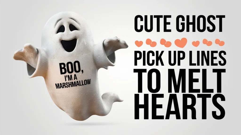 Cute Ghost Pick Up Lines To Melt Hearts